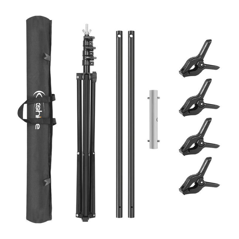 improved version with 150cm cross bar T-shaped bracket iron black photography Stand