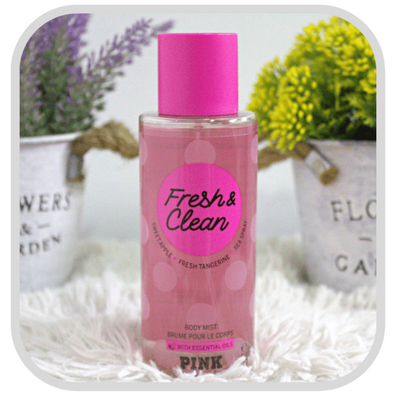 Pink Fresh & Clean Sweet Apple Fresh Tangerine Body Mist 250ml