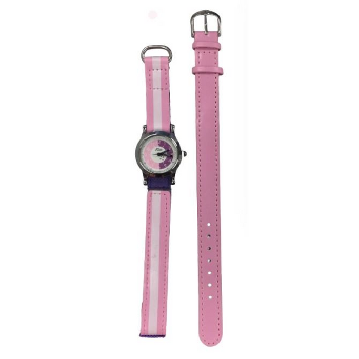 Relda Children's Analogue Velcro Strap Girls Watch with extra strap REL88