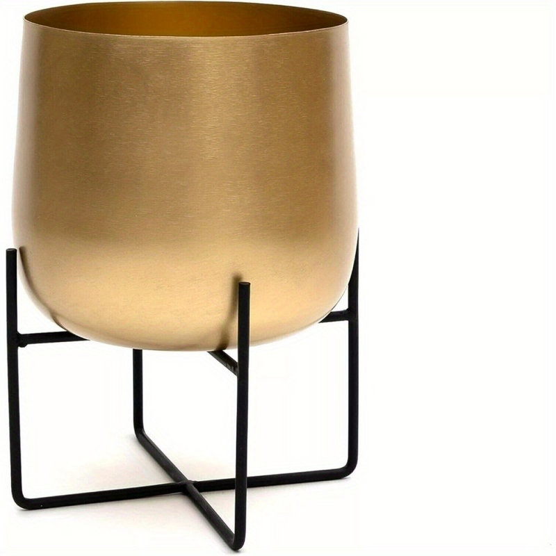 European Retro Bronze Floor Vase | Hand-Etched Texture - Luxurious Living Room Decor