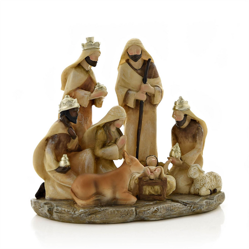 Nativity Scene 22cm x 12cm