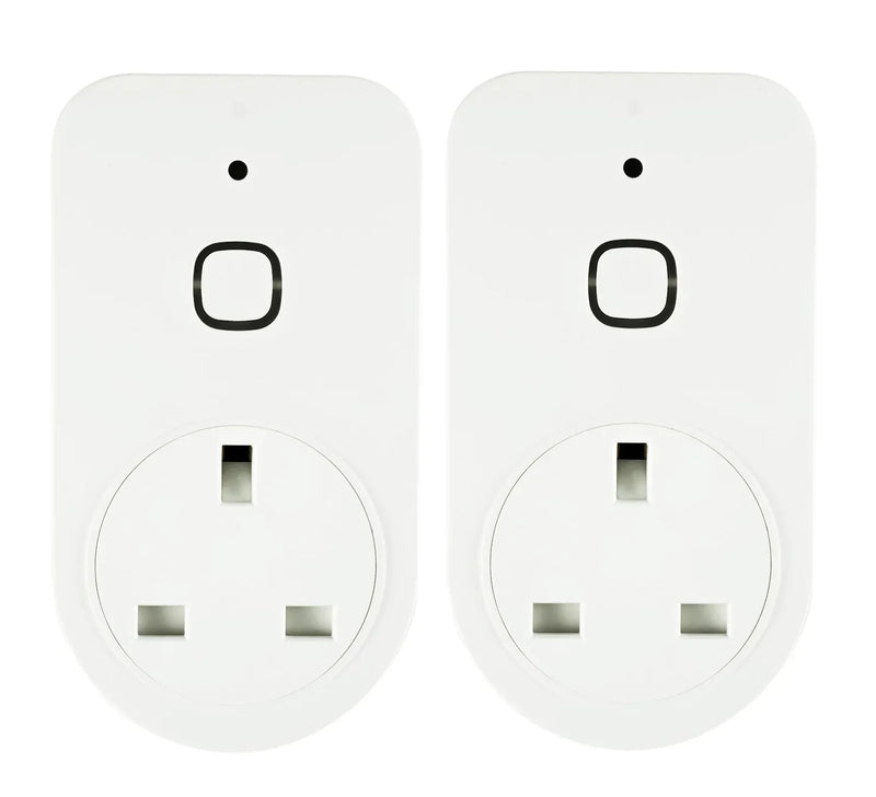 Smart Plug Wi-Fi Energy Monitoring Tuya, Alexa & Google Voice Control App Remote