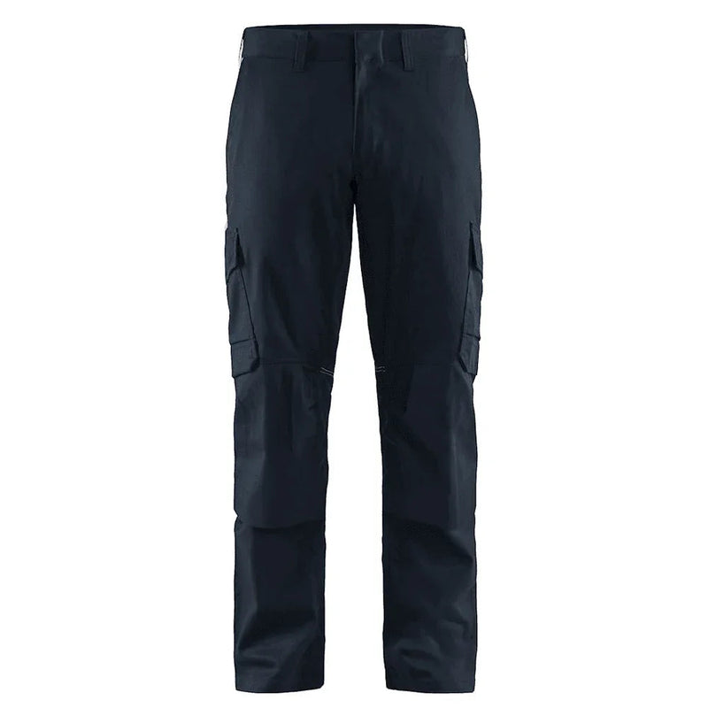 Blaklader 1448 Industry Stretch Kneepad Trousers Dark Navy/Black