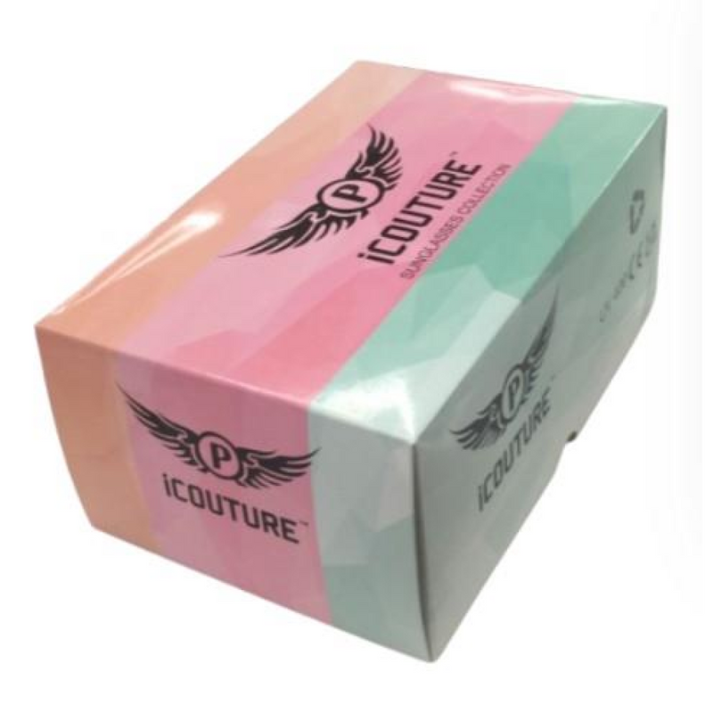 iCouture Adult Unisex Sunglasses 12 Assorted Colour P2135