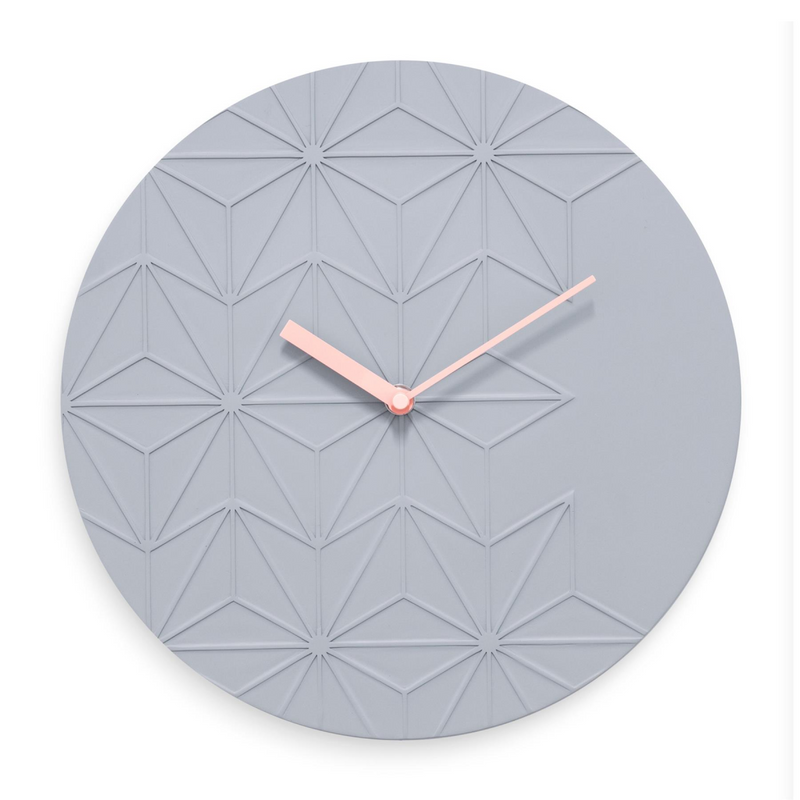 Acctim Chloe Grey 40cm Diameter Wall Clock 29657