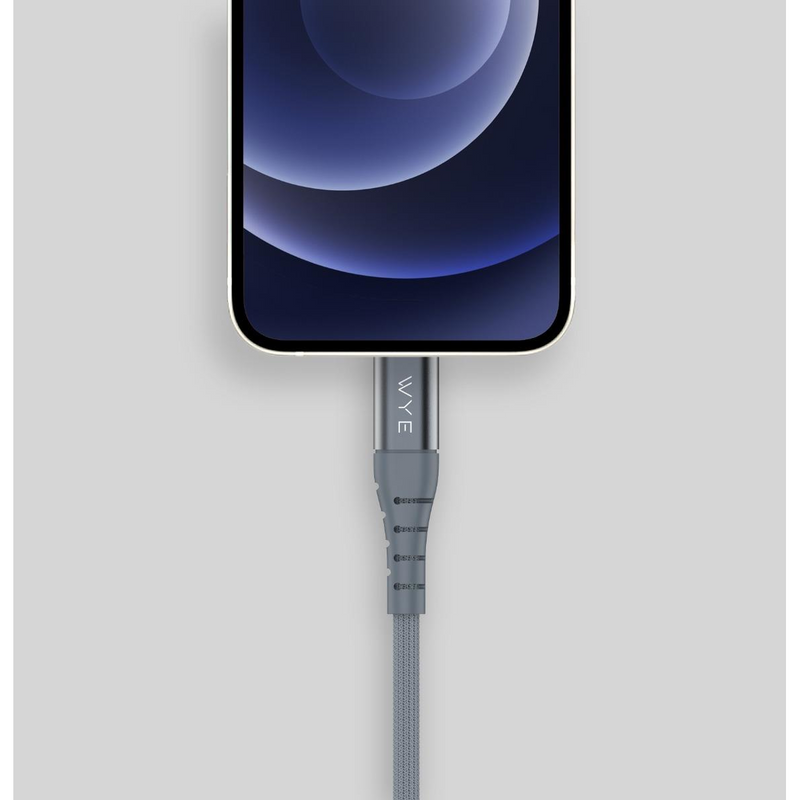 WYEFLOW USB-A to 8-Pin Fast Charging & Data Cable 1m