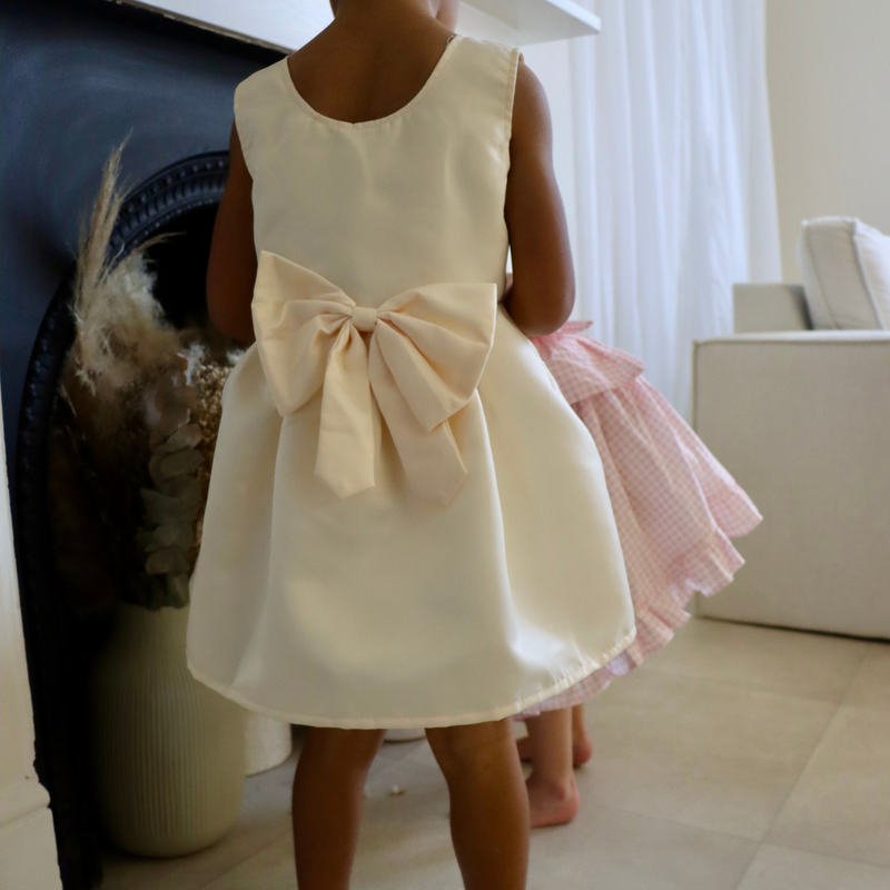 Butter Bow Dress