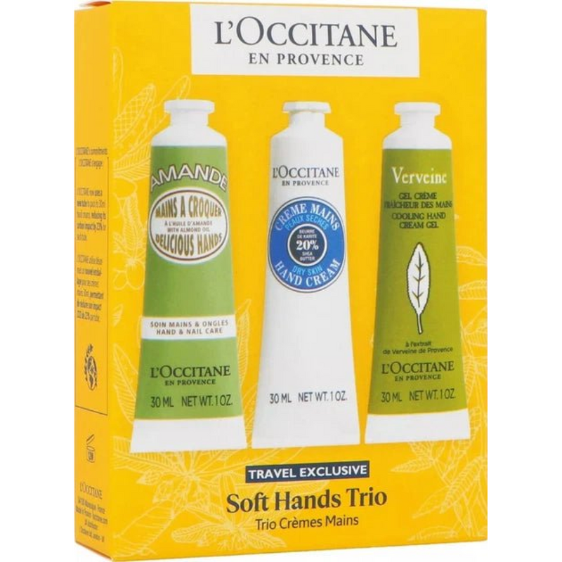 LOccitane Set (Hand Cream 30ml  Almond Hand Cream 30ml  Verbena Hand Cream 30ml)