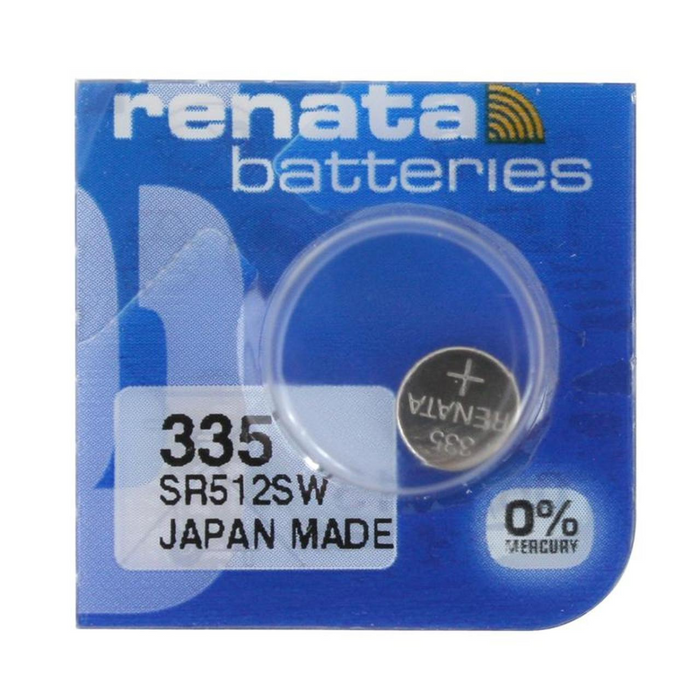 RENATA SP 335 Watch Batteries Pack Of 10