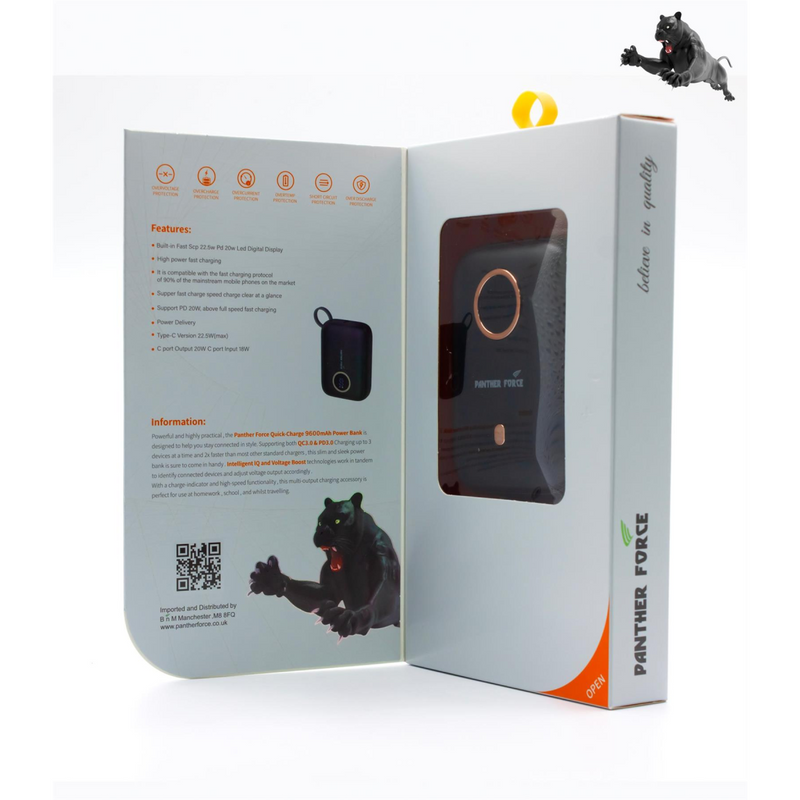 Panther Force 9600MAH 22.5W POWER BANK - PF91