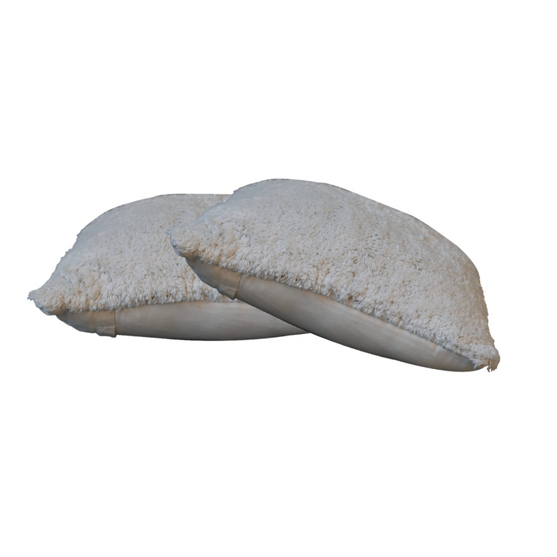 Artisan Furniture Fluffy Cushion Set of 2 ? Cream