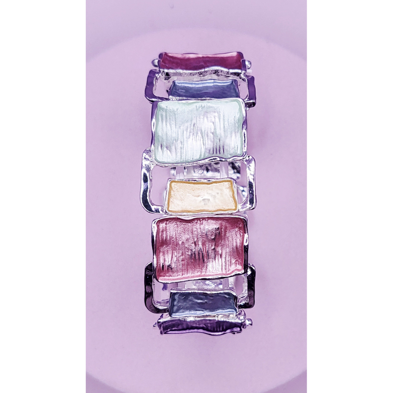 Abstract Square Bracelet