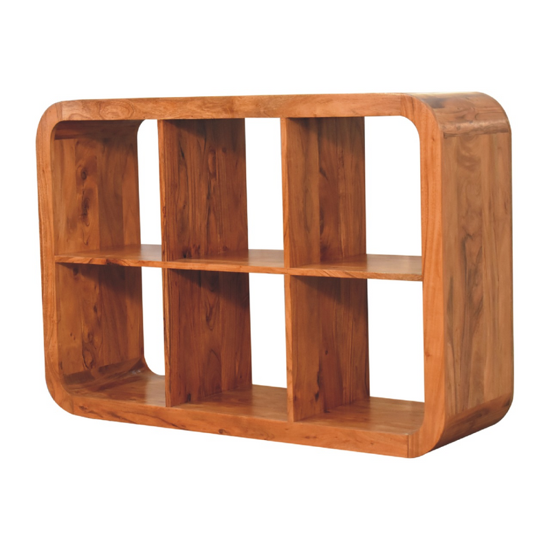 Artisan Furniture Solid Wood Darcy Display Unit, Light Brown
