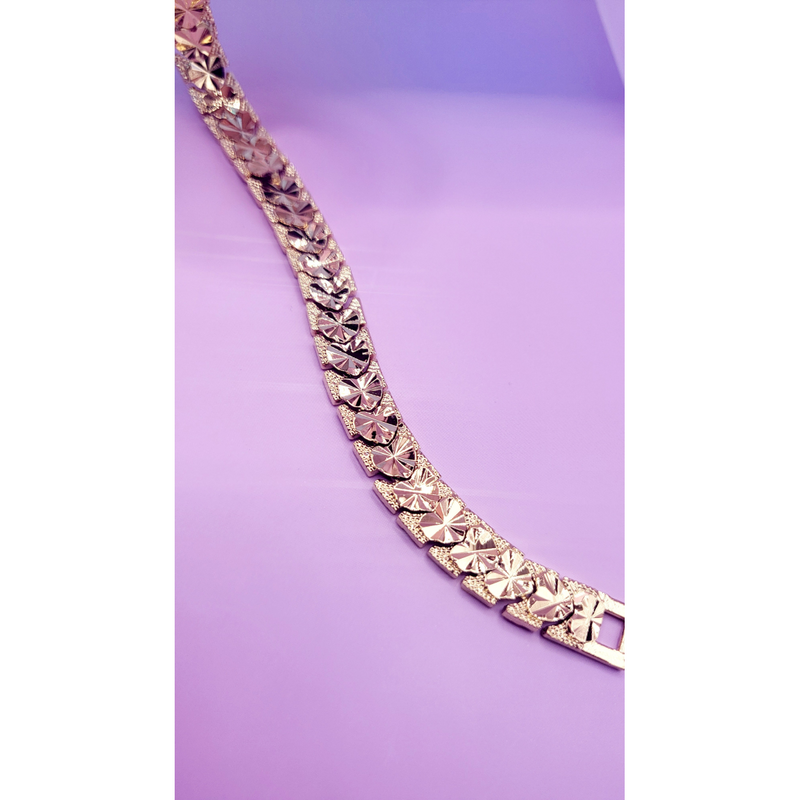 Eternal Shiny Gold Link Bracelet