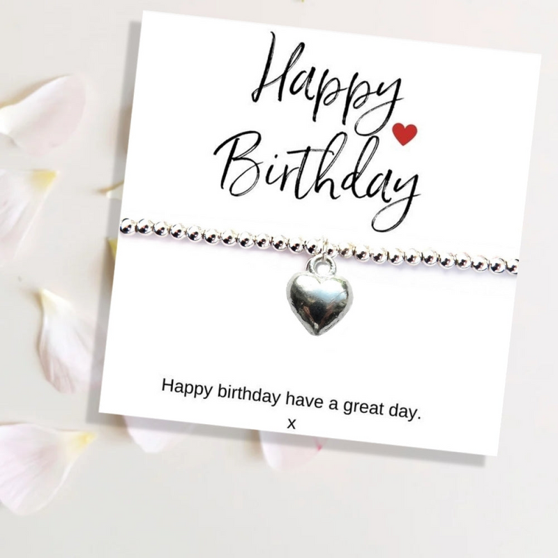 Happy Birthday Bracelet & Jewellery Box Gift