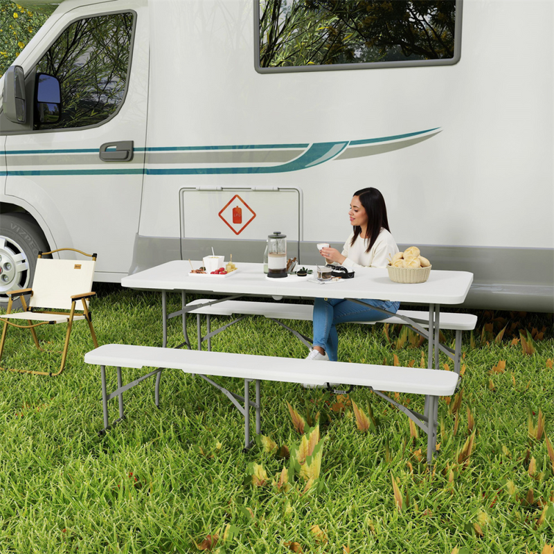 Picnic Table Set ( Amazon Shipping)（Prohibited by WalMart）