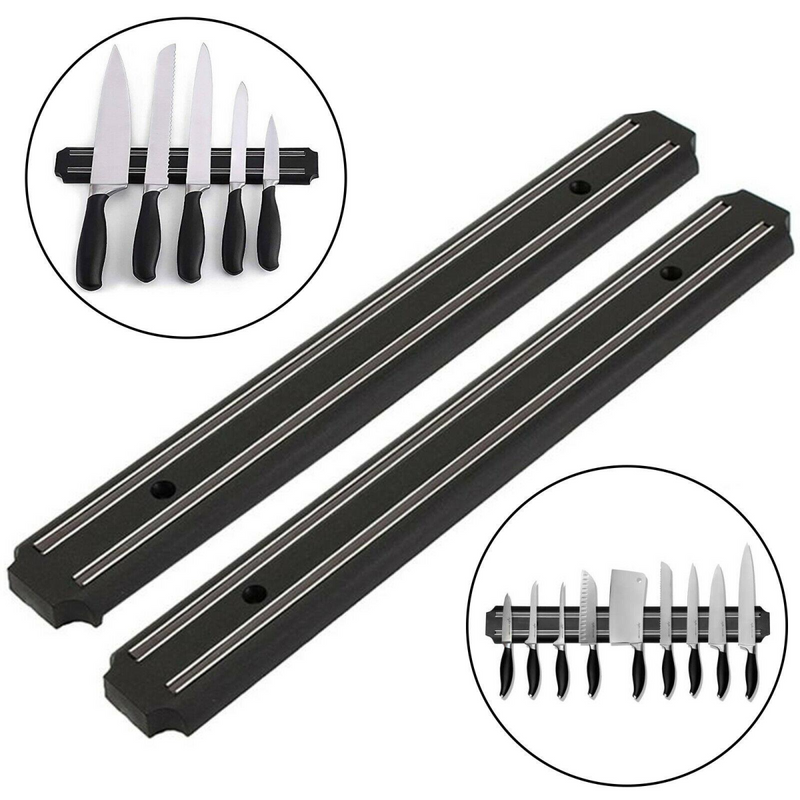 3 x 55CM MAGNETIC KNIFE HOLDER
