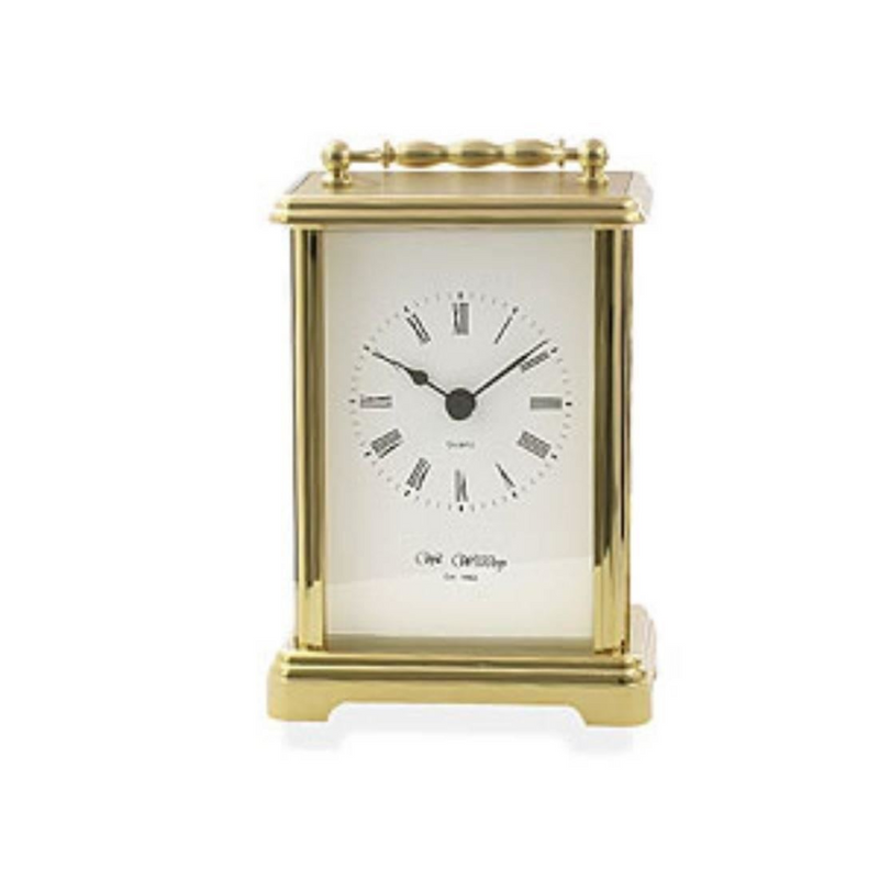 Wm.Widdop Carriage Clock - White dial