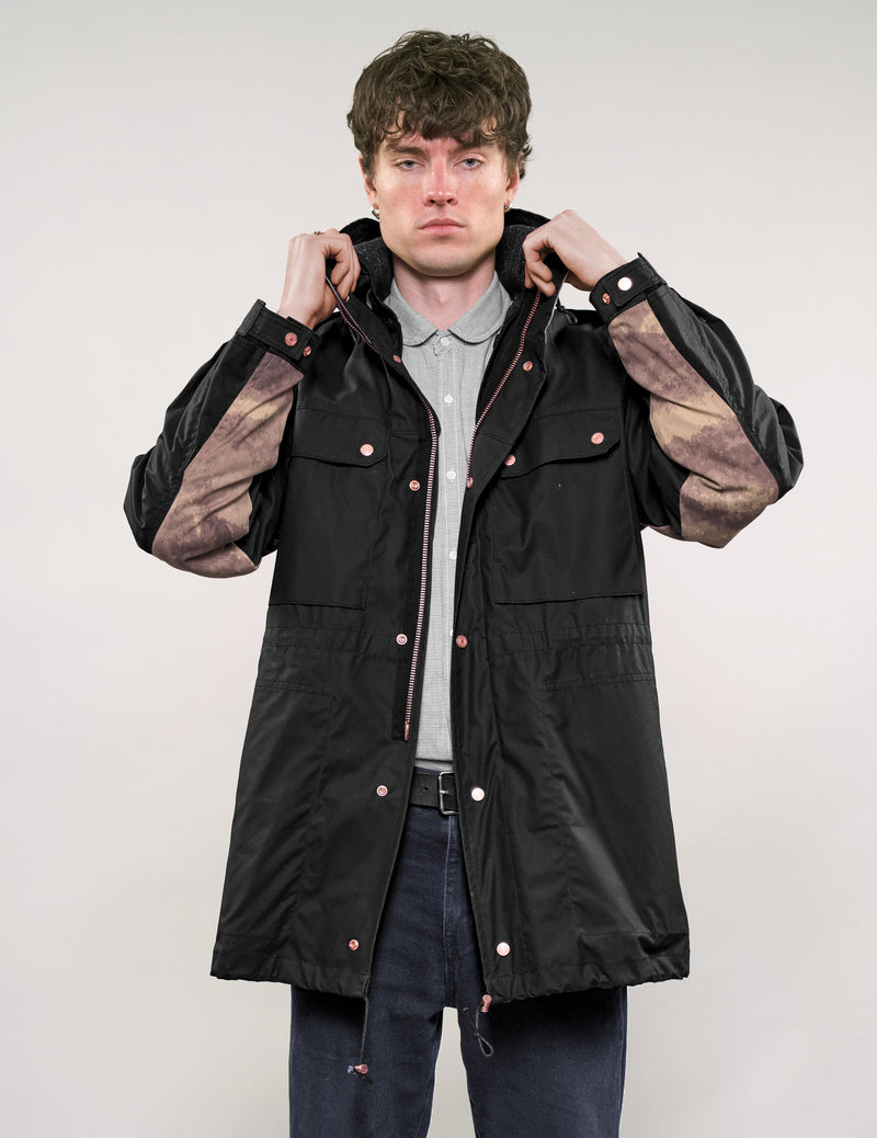IMMORTAL Desert Parka Black / Camo Combo
