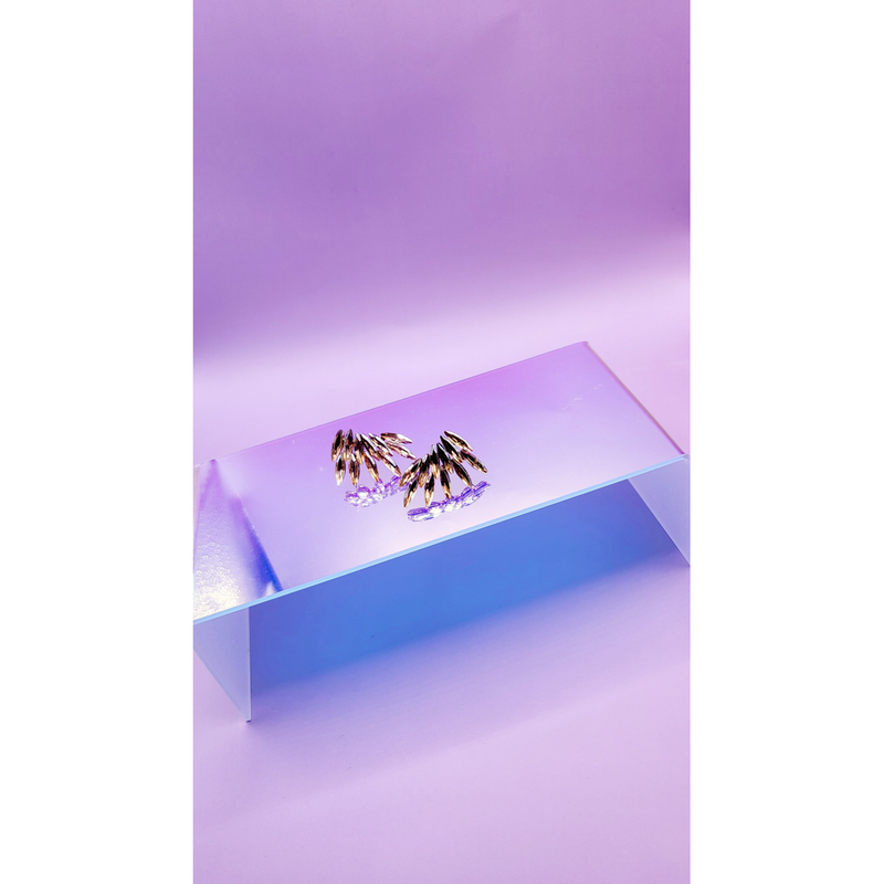Sassy Crystal Stud Earrings
