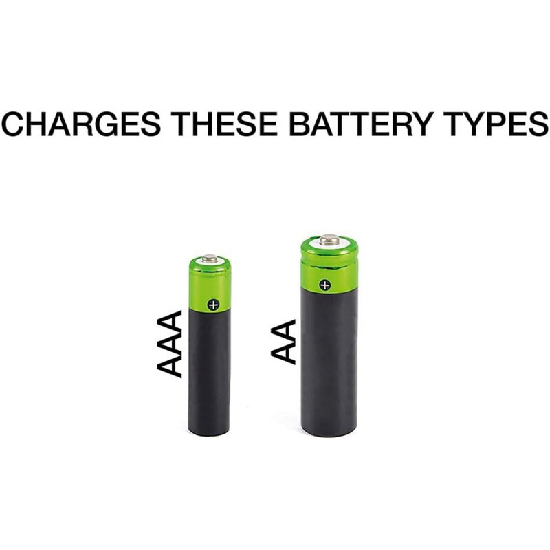Lloytron Ultra Fast AA/AAA Smart Battery Charger for NiMH Batteries