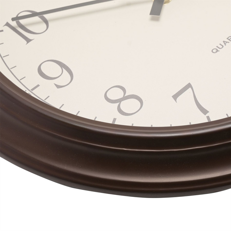 Wm Widdop Classic Wooden Wall Clock 31cm