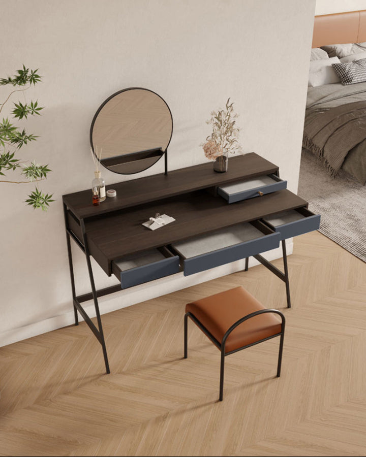 Glazier Dressing Table with Mirror