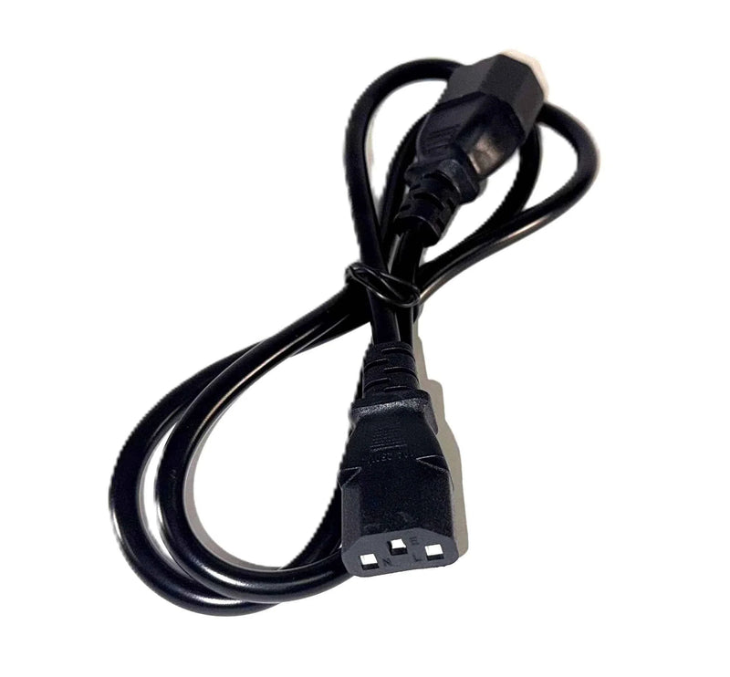 Kettle Lead Extension 1m Cable IEC Male to Female UPS Lead C13 - C14 Mains 240V
