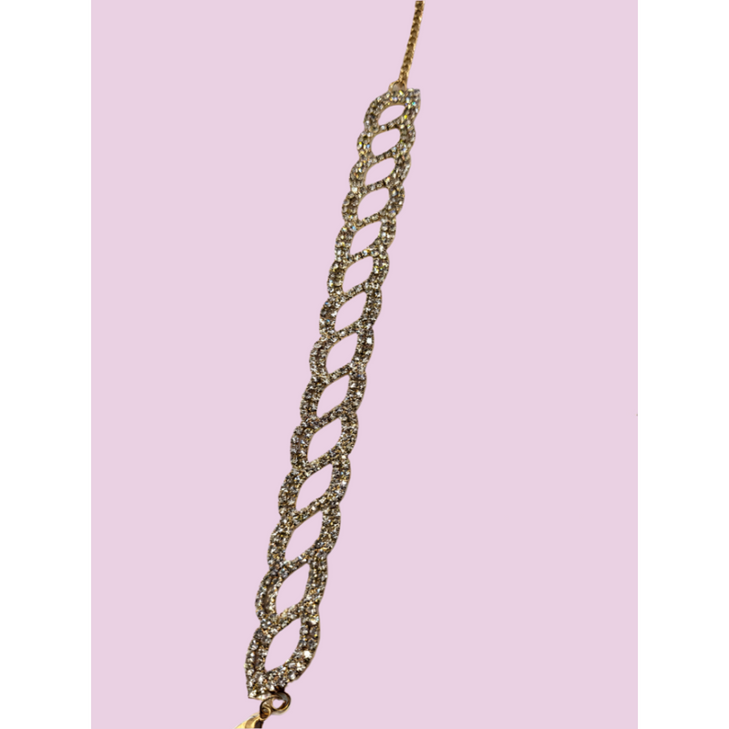Sparkle Links Crystal Bracelet
