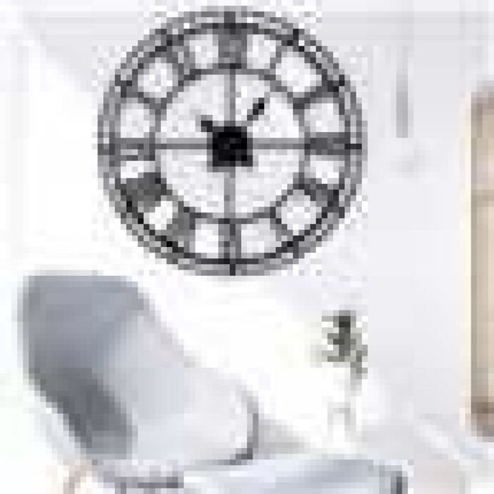 88CM ROMAN METAL CLOCK