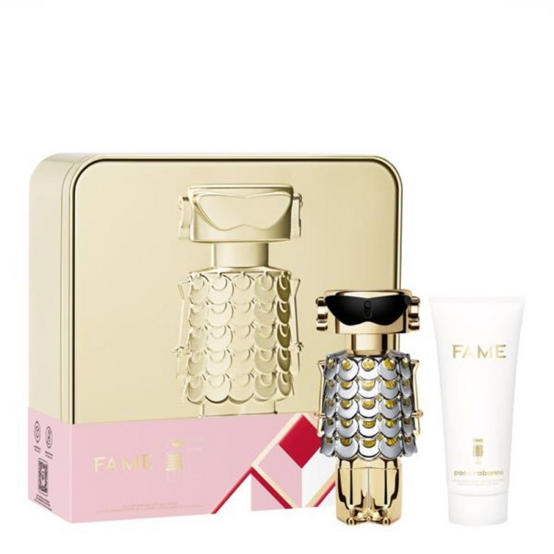Paco Rabanne Fame Gift Set (Eau De Parfum Spray 50ml  Body Lotion 75ml)