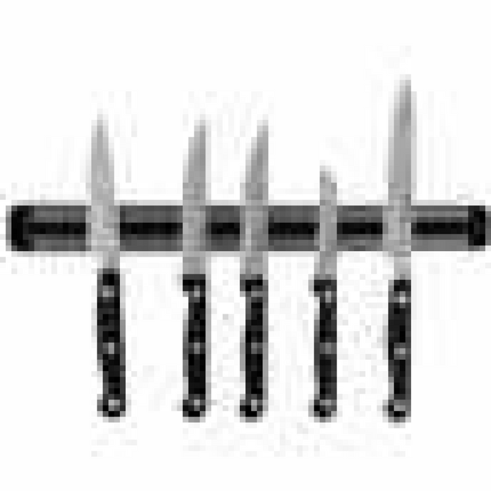 2 x 33 CM Black Magnetic Knife Holder