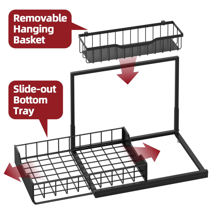 VINSANI METAL UNDER SINK STORAGE 1010498