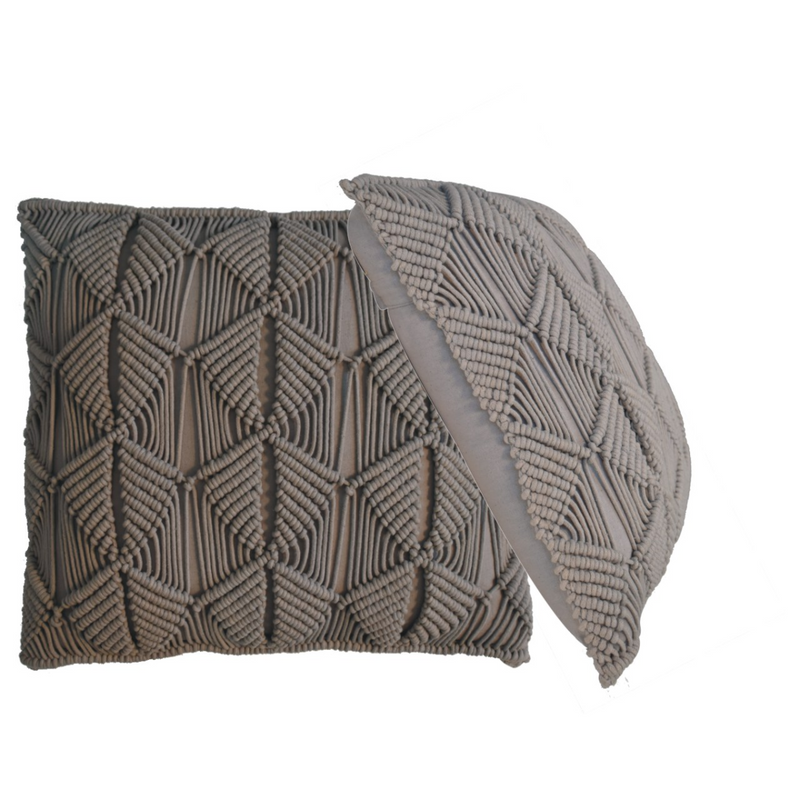 Artisan Furniture Esmi Cushion Set of 2 ? Grey