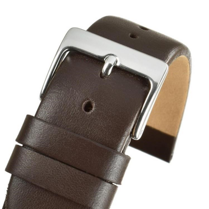 Brown Calf Leather Watch Strap 12mm