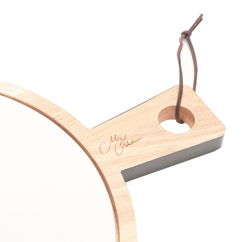 Meg Hawkins Rubber Wood & Ceramic Serving Board Hare 27 x 35 cms
