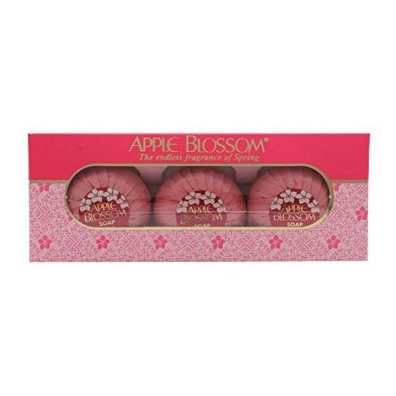 Apple Blossom Soaps (3 X 50g)