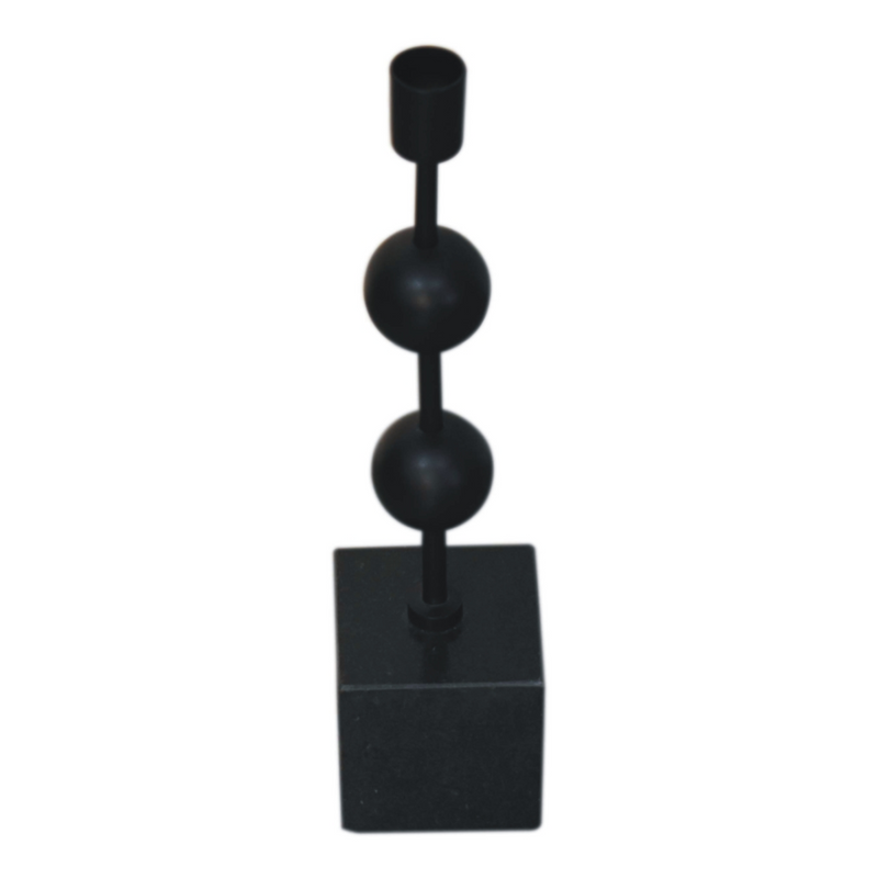 Artisan Furniture Granite Bubble Candle Holder