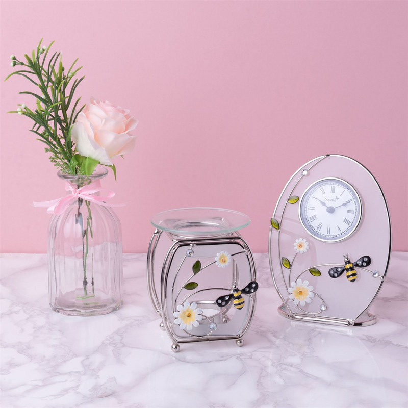 Sophia Classic Glass & Wire Bumble Bee Oil Burner