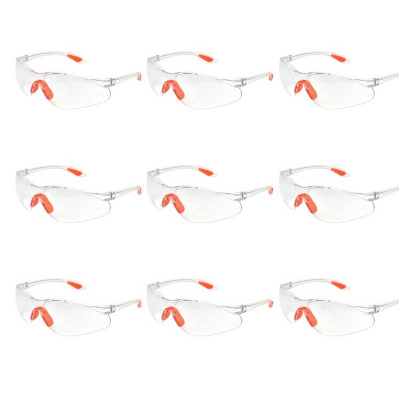 PC Material Anti Impact Wind Dust Proof Goggles Safety Riding Clear Glasses Lab Work Safety Eye Protective Glasses