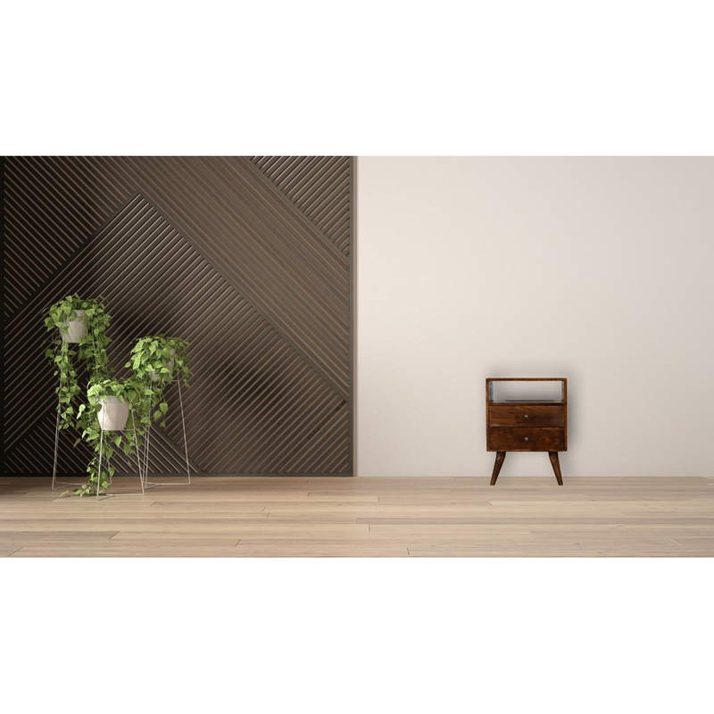 Artisan Furniture Solid Wood Classic Chestnut Bedside