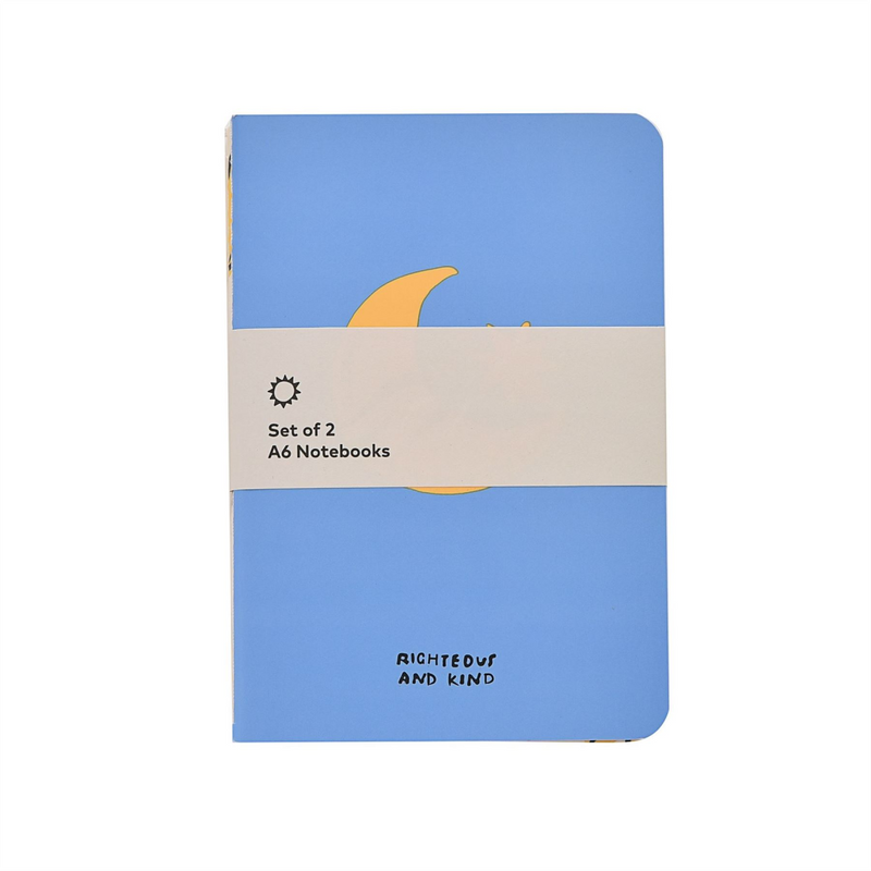Righteous & Kind Set of 2 A6 Notebooks