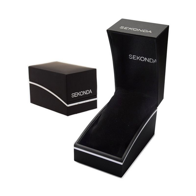 Sekonda Mens Fashion Dated White Dial with Stainless Steel Bracelet watch 1169