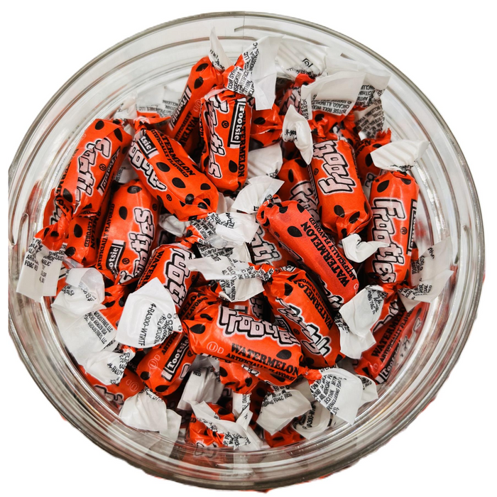 Simway Sweets Jar 680g - Tootsie Frooties Watermelon Flavour - Individually Wrapped American Sweets - Approximately 180 Pieces