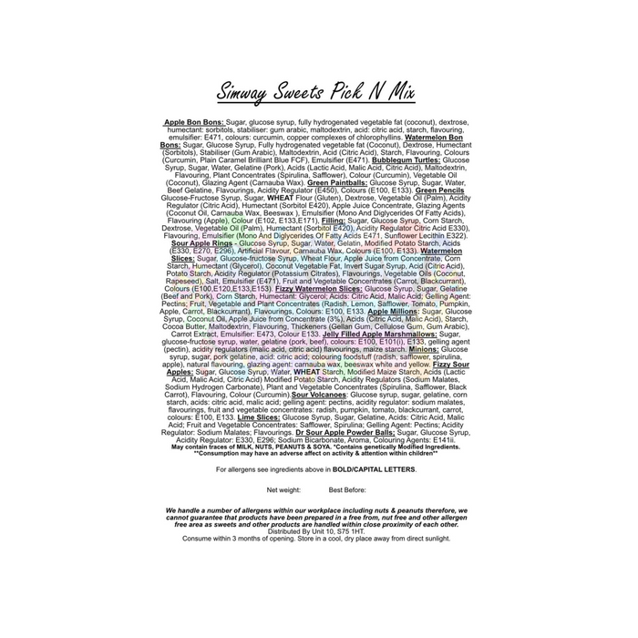 Simway Sweets Glorious Green Mix