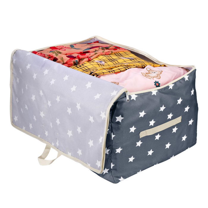 VINSANI 3pc STORAGE BAGS NAVY BLUE STAR 0000344