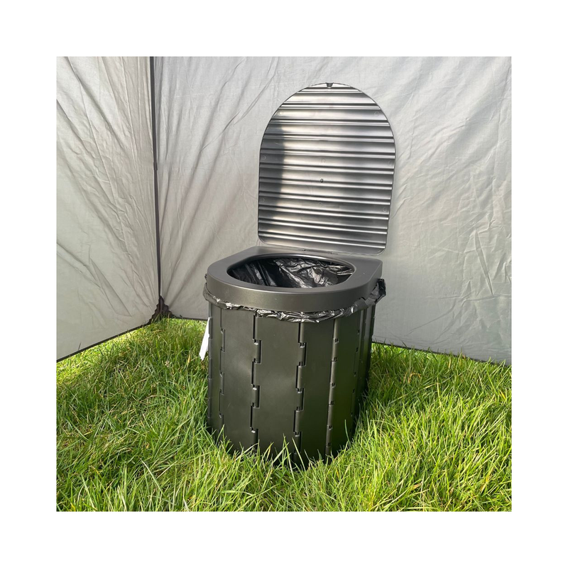 Folding toilet