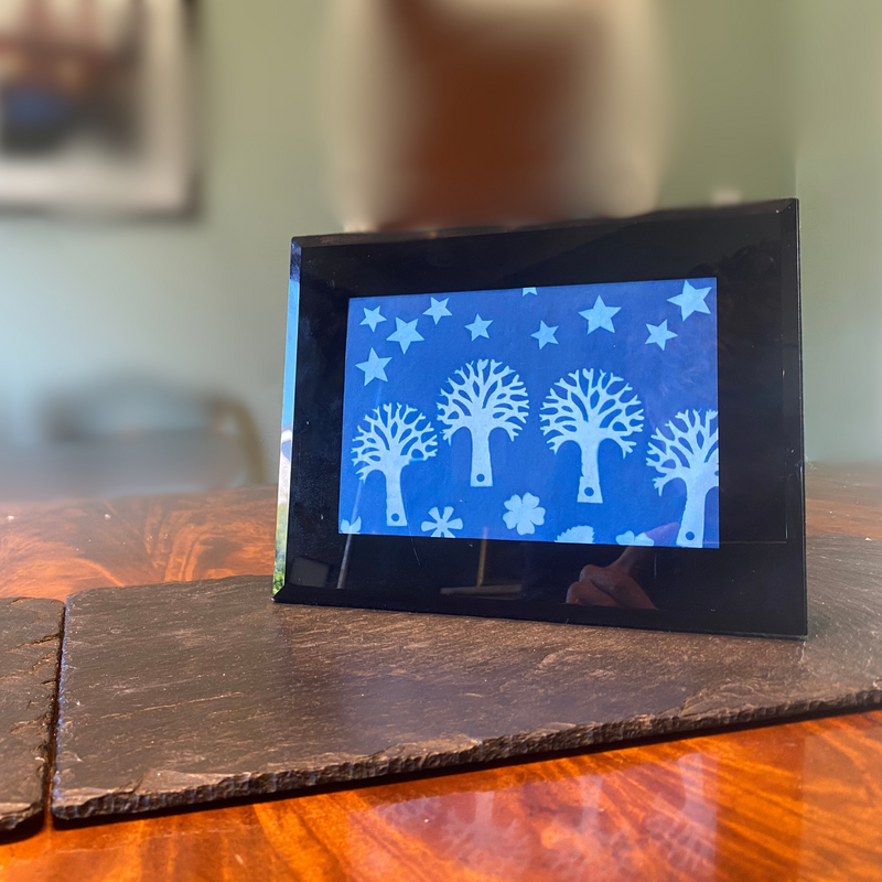 Curious Minds Sun Print Paper Kit, 10 Sheet Pack of Cyanotype Paper, 18x13 cm Sheets