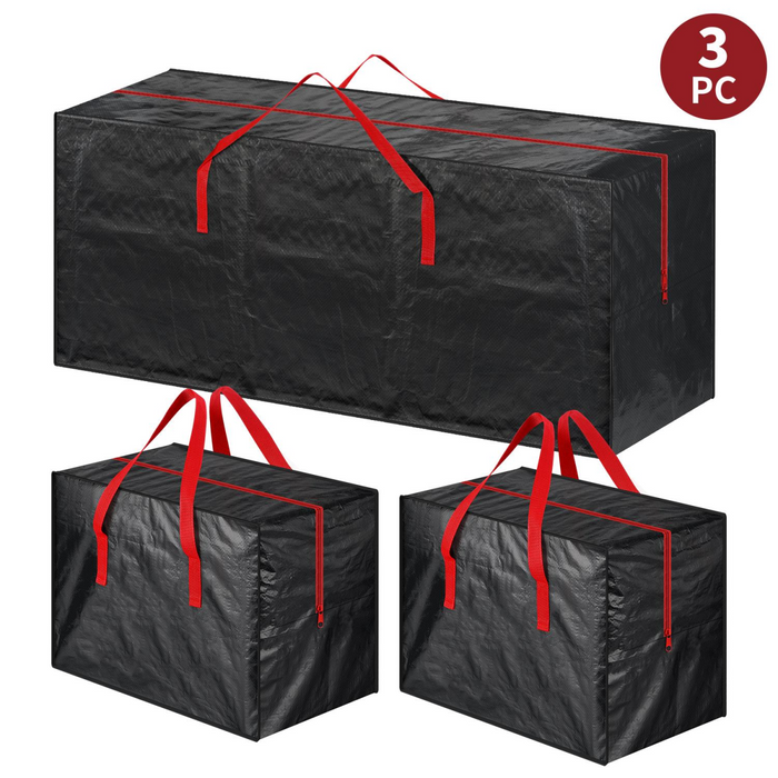 VINSANI 3pc BLACK XMAS STORAGE BAGS 1010450