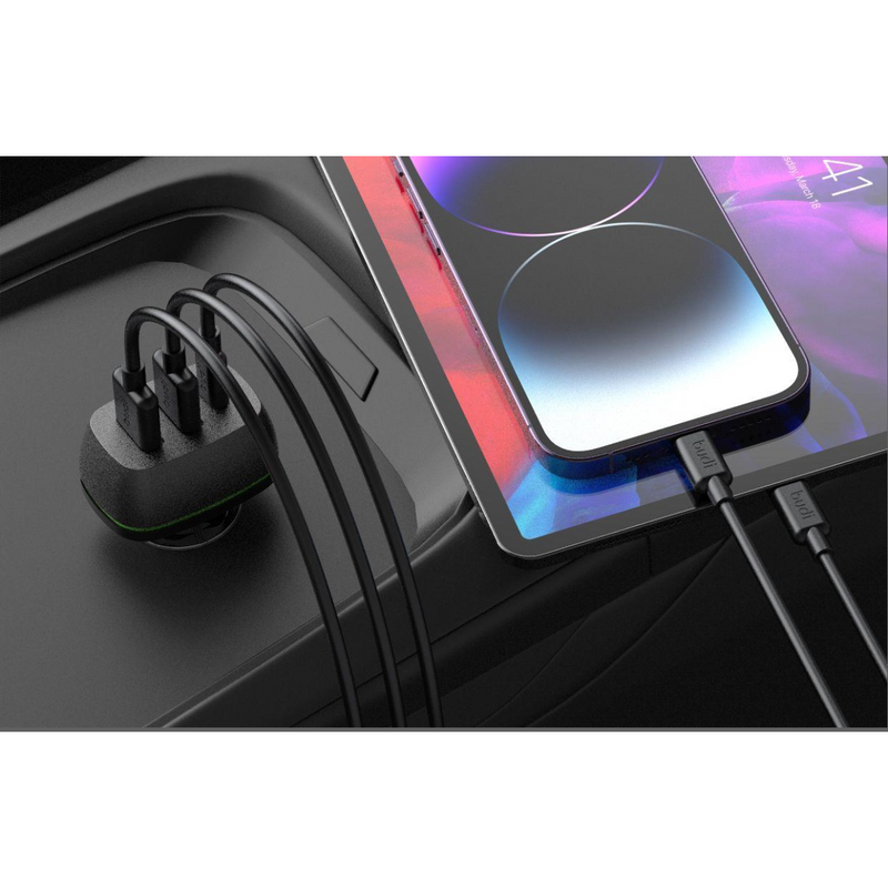WYEFLUX 60W In-Car Multi Ports Charger